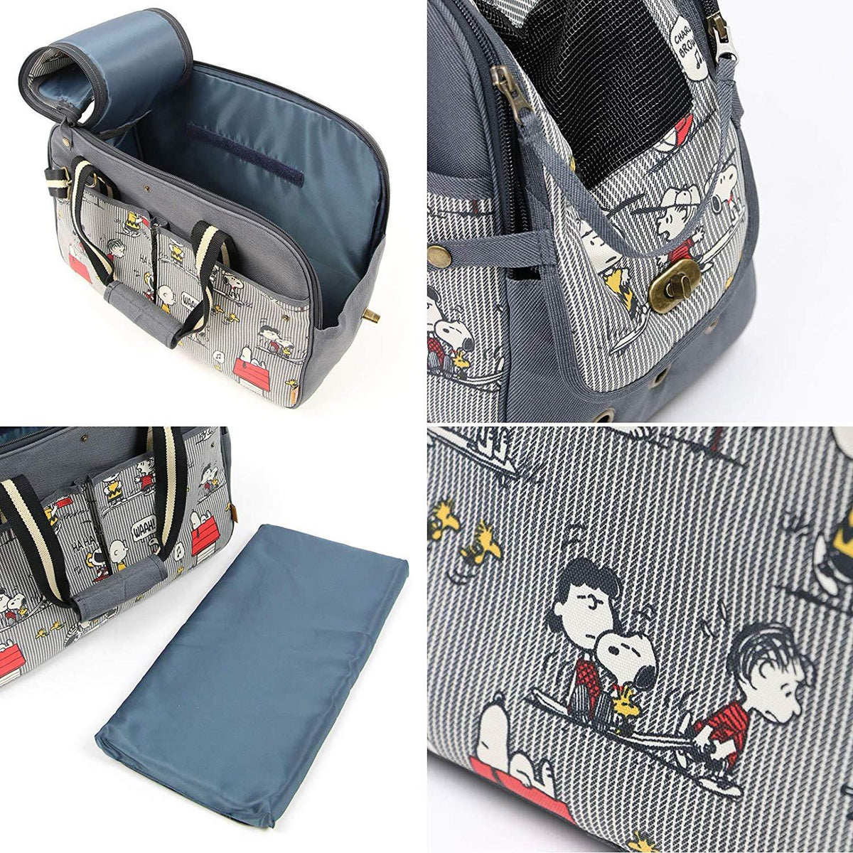 Pet Paradise Snoopy Family Handle Carry Bag [Small Dog] 752-91359 [Small Dog]