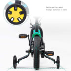 JLFSDB Kids Bike BMX Bike for Kids Boys Girls Bicycle Boys Girls Bike for Toddlers and Kids, 12 14 16 Inch Wheels  Connect Assembly &amp; Regular Assembly with Training Wheels (Size : 16inch)