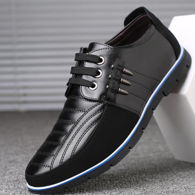 Vintage Fashion Men's Leather Shoes