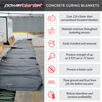 Powerblanket-MD0320 Concrete Curing Flat Heating Blanket