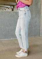 rise boyfriend jeans