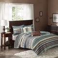 Gracie Mills Malone 6 Piece Quilted Coverlet Set Blue King/Cal - MP13-3032