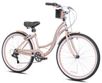 Kent 26" Bayside Women's Cruiser Bike, Rose Gold