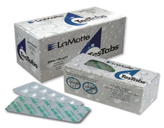 LaMotte 6906A-M DPD No. 4 Chlorine Tablet, Instrument Grade, 1000 Tablet