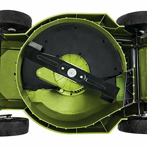 MJ402E Mow Joe 16-Inch 12-Amp Electric Lawn Mower + Mulcher