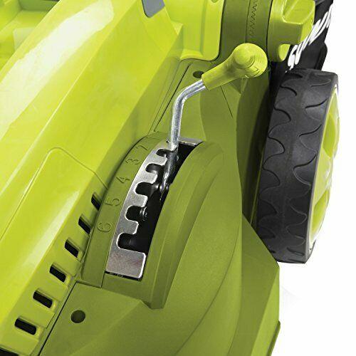MJ402E Mow Joe 16-Inch 12-Amp Electric Lawn Mower + Mulcher