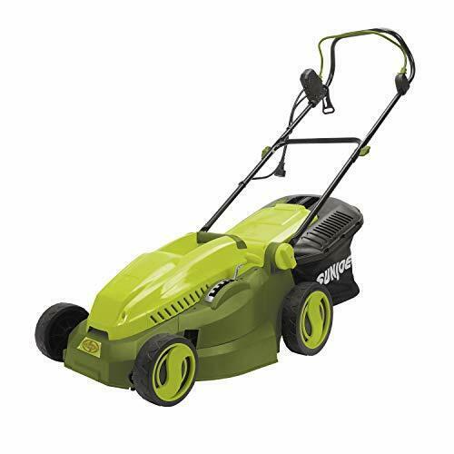 MJ402E Mow Joe 16-Inch 12-Amp Electric Lawn Mower + Mulcher