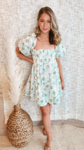 The Oasis Puff Sleeve Dress