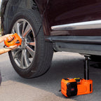 5 Ton 12V Electric Hydraulic Floor Jack Lift+Electric Impact Wrench Car Van
