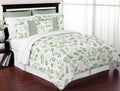 Botanical Floral Leaf Full/Queen Comforter Set by Sweet Jojo s