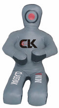 QUADRO MMA Jiu Jitsu Martial Arts Training Kick Boxing Sitting Position Punching Bag Gray - 48 inches