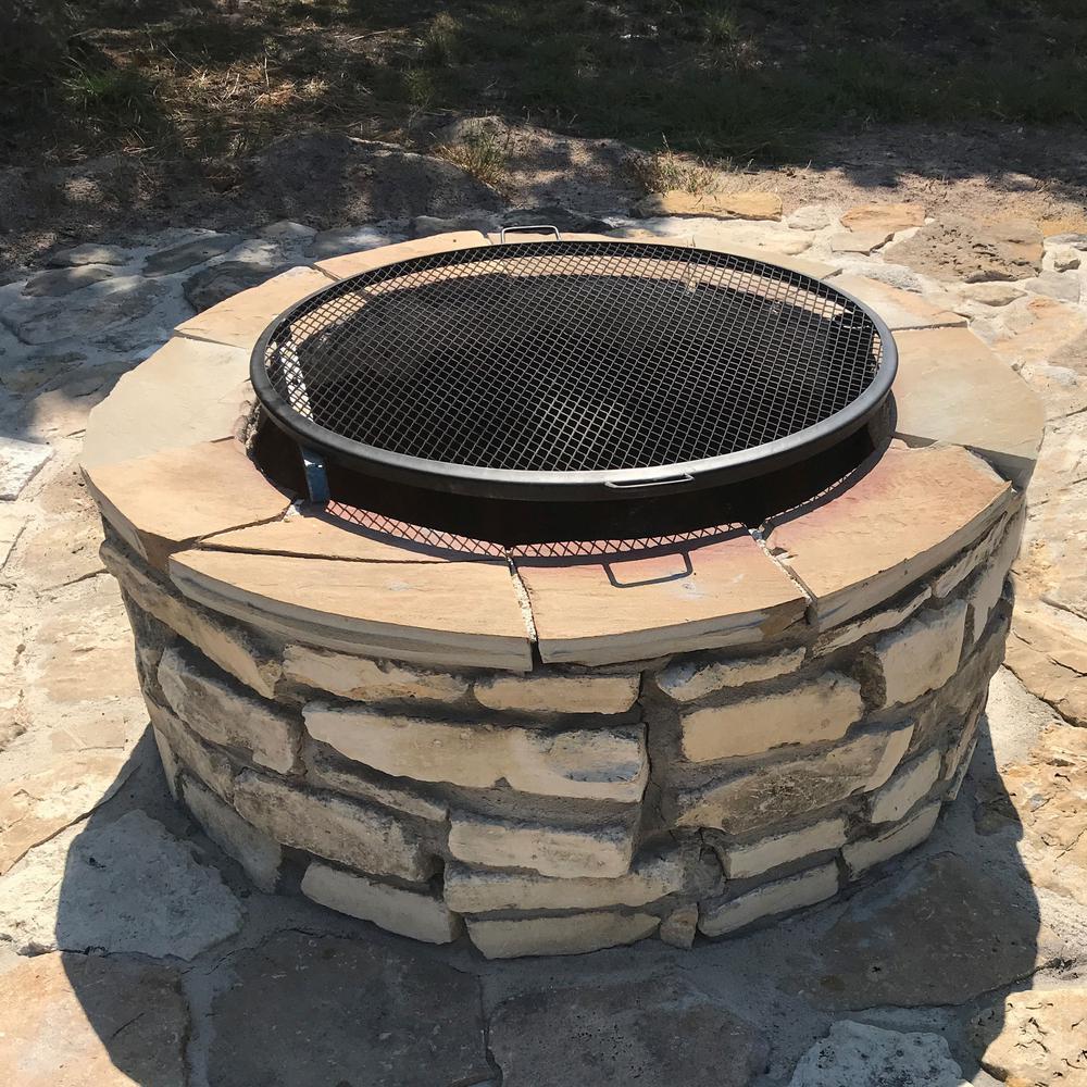 40 in. X-Marks Fire Pit CooGrill Grate