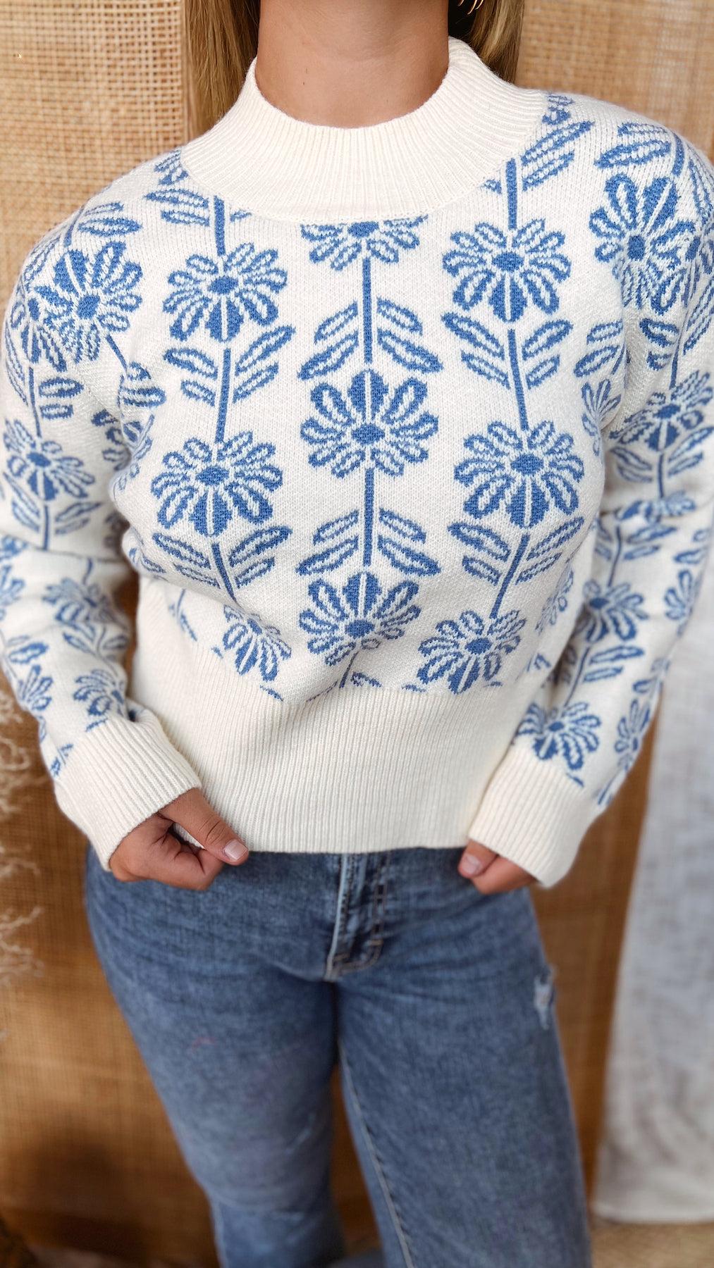 The Pocket Full of Posie Sweater