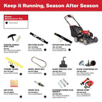 Self Propelled Lawn Mower XP 21 in. 159cc 3-in-1 Gas RWD