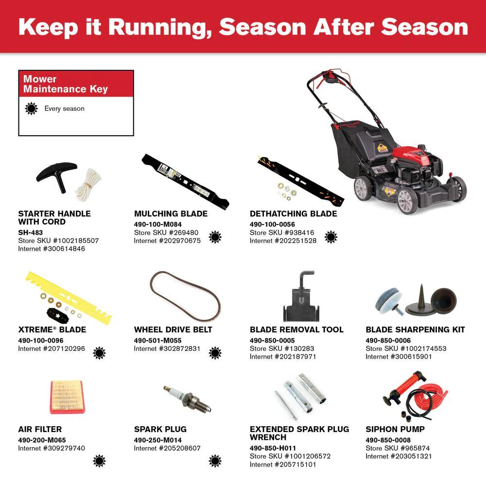 Self Propelled Lawn Mower XP 21 in. 159cc 3-in-1 Gas RWD