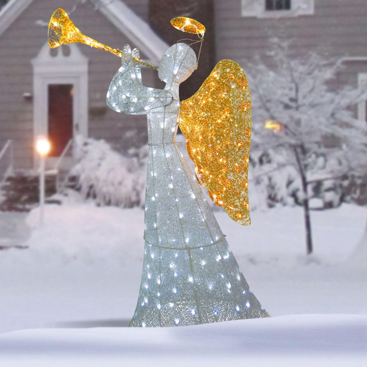National Tree Company 60in. Angel Decoration with LED Lights