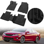 TPE All-Weather Floor Mats Fit Honda Accord 2018-2023 Sedan BLACK Generic