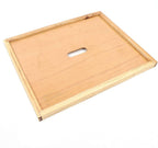 tfcfl wooden bee hives, 10 frame beeswax coated langstroth beehive 2 layers honey bee hive box with metal top cover for beginners and pro beekeepers beekeeping