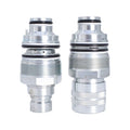 findmall replacement bobcat 6679837 6680018 male &amp; female flat face quick coupler kit skid steer cartridge manifold