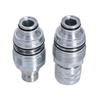 findmall replacement bobcat 6679837 6680018 male &amp; female flat face quick coupler kit skid steer cartridge manifold