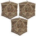 Brickhouse 3-Person Hunting Hub Ground Blind, Realtree Ed(3-Pack)