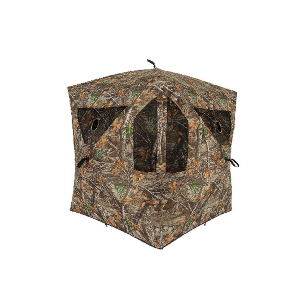 Brickhouse 3-Person Hunting Hub Ground Blind, Realtree Ed(3-Pack)