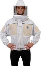 humble bee 332 ventilated beekeeping jacket with square veil