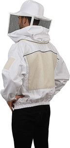 humble bee 332 ventilated beekeeping jacket with square veil