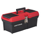 Tool Box, Lockable, 16 in., Red/Black (CMST16901)