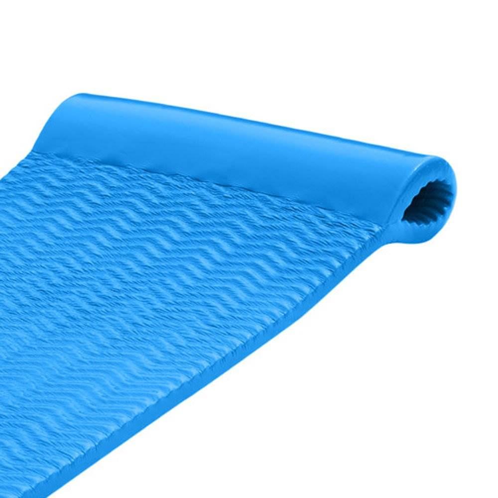TRC Recreation Texas Recreation Serenity Foam Lounger Pool Float, Bahama Blue and Flamingo Pink