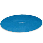 15 Foot Round Easy Set Vinyl Solar Cover for Swimming Pools, Blue (2 Pack)