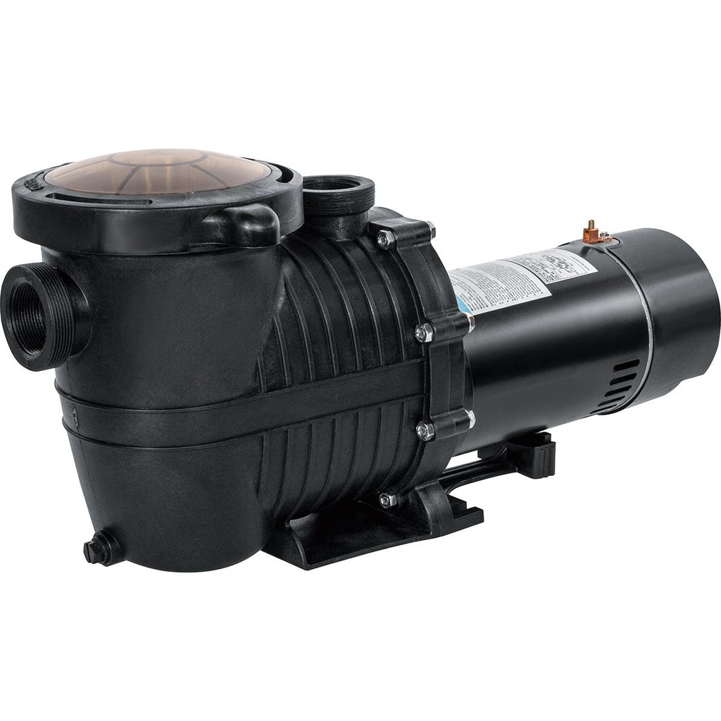 xtremepowerus 2-speed variable 1.5hp motor swimming pool pump in-ground above ground pool strainer basket