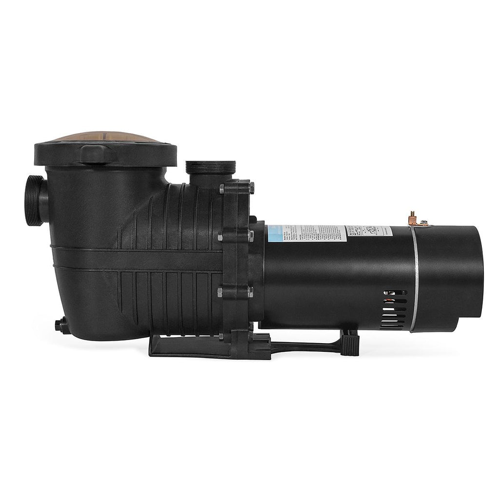 xtremepowerus 2-speed variable 1.5hp motor swimming pool pump in-ground above ground pool strainer basket