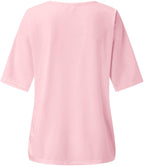 Women's Casual Off Shoulder Tops Short Sleeve T Shirts Loose Summer Blouse Shirt