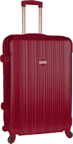 Women's Alma Hardside Spinner Luggage, Japanese Carmine Red, 3 Piece Set (20/24/28)