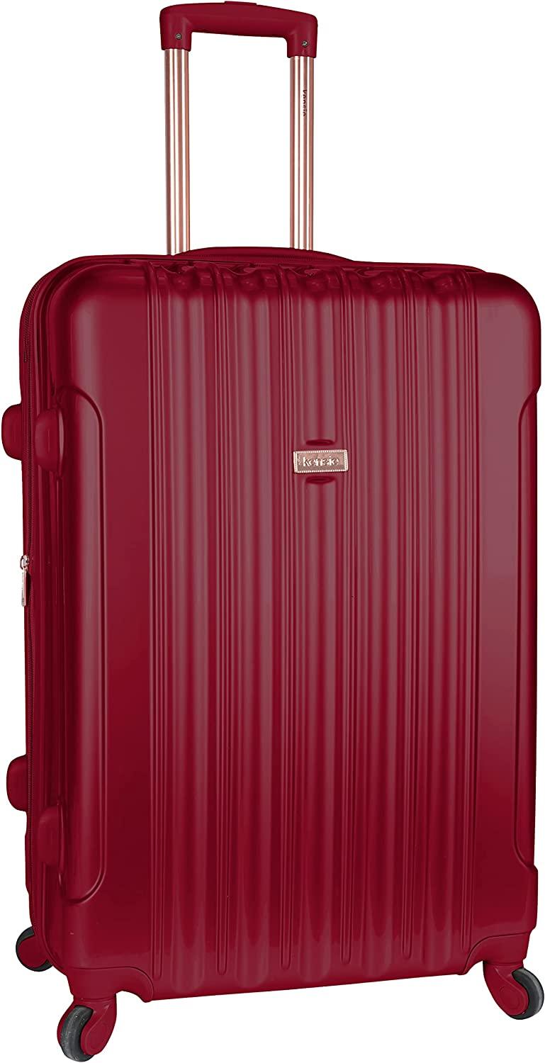 Women's Alma Hardside Spinner Luggage, Japanese Carmine Red, 3 Piece Set (20/24/28)