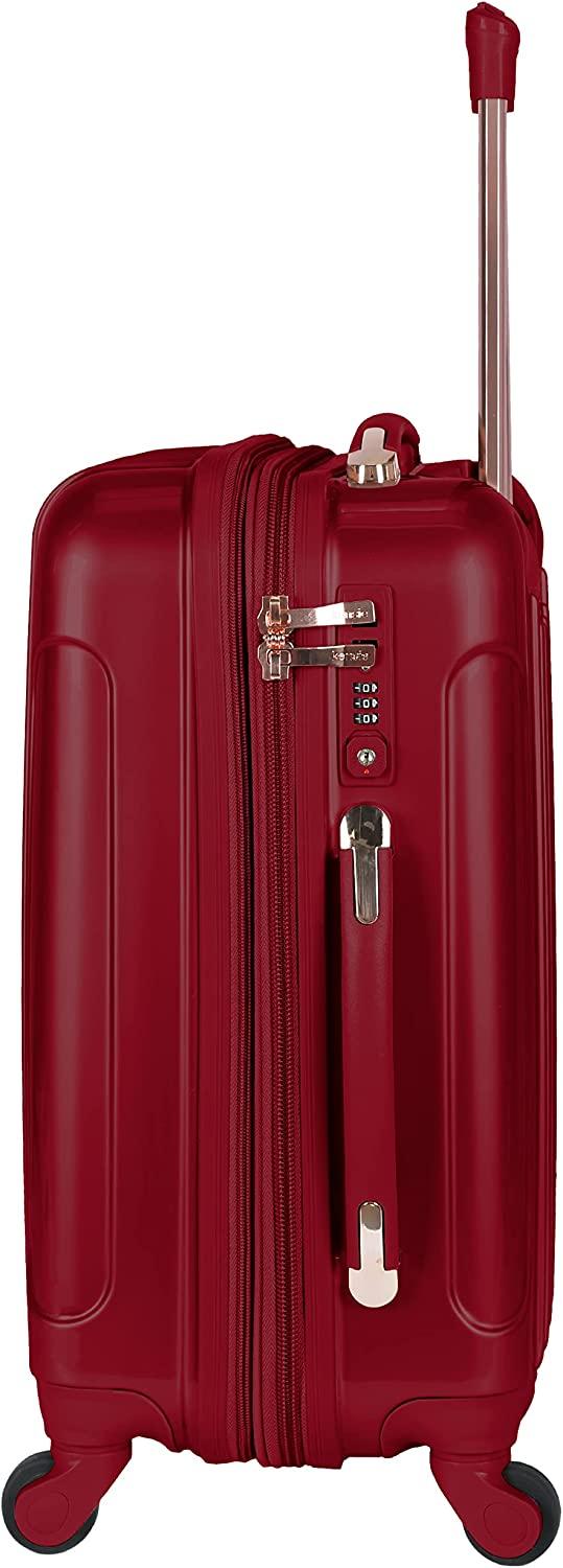 Women's Alma Hardside Spinner Luggage, Japanese Carmine Red, 3 Piece Set (20/24/28)