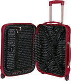 Women's Alma Hardside Spinner Luggage, Japanese Carmine Red, 3 Piece Set (20/24/28)