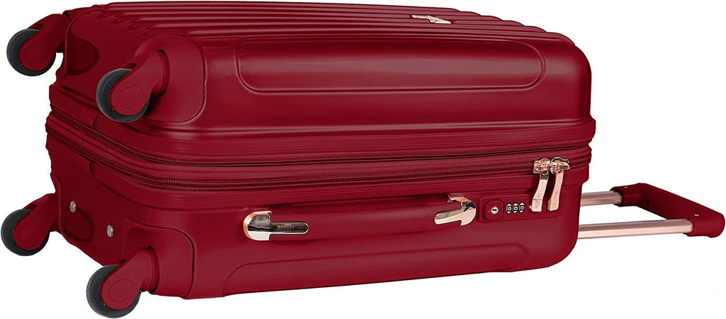 Women's Alma Hardside Spinner Luggage, Japanese Carmine Red, 3 Piece Set (20/24/28)