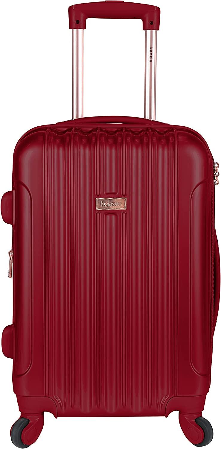 Women's Alma Hardside Spinner Luggage, Japanese Carmine Red, 3 Piece Set (20/24/28)