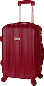 Women's Alma Hardside Spinner Luggage, Japanese Carmine Red, 3 Piece Set (20/24/28)