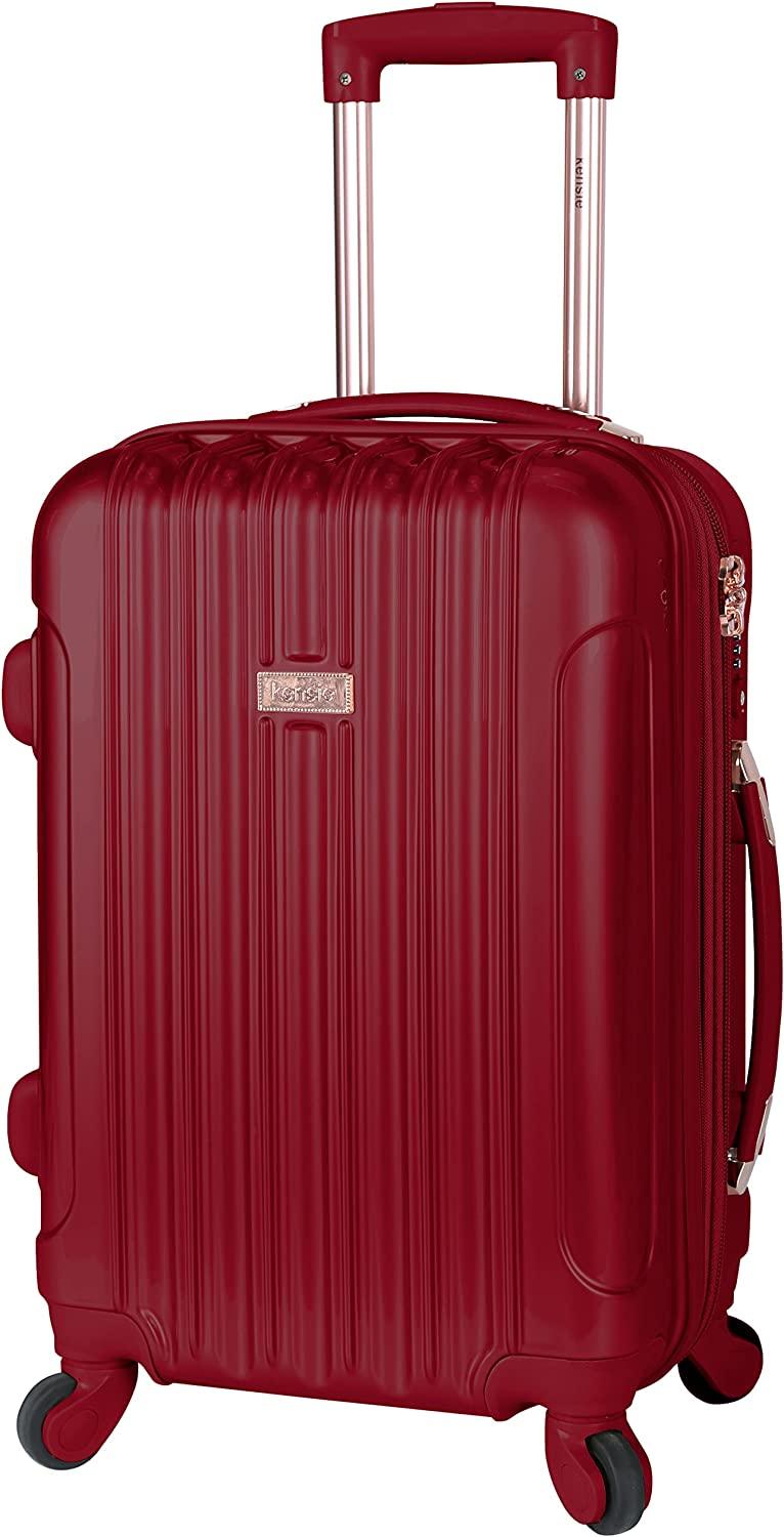 Women's Alma Hardside Spinner Luggage, Japanese Carmine Red, 3 Piece Set (20/24/28)