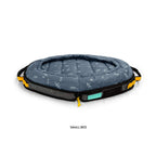 Spruce Pup Indoor/Outdoor Travel Dog Pet Bed - with Foldable, Supportive Foam &amp; Removable Machine Washable Waterproof Fitted Soft -Suede Quilted Sheets, Small Medium LarSizes
