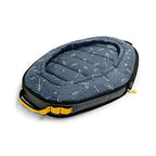 Spruce Pup Indoor/Outdoor Travel Dog Pet Bed - with Foldable, Supportive Foam &amp; Removable Machine Washable Waterproof Fitted Soft -Suede Quilted Sheets, Small Medium LarSizes