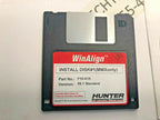 Hunter S411 WinAlign Alignment Installation CD Set 128-367-2 Software V 99.1 P70