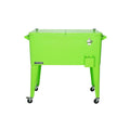 80 Qt. Rolling Patio Cooler Lime