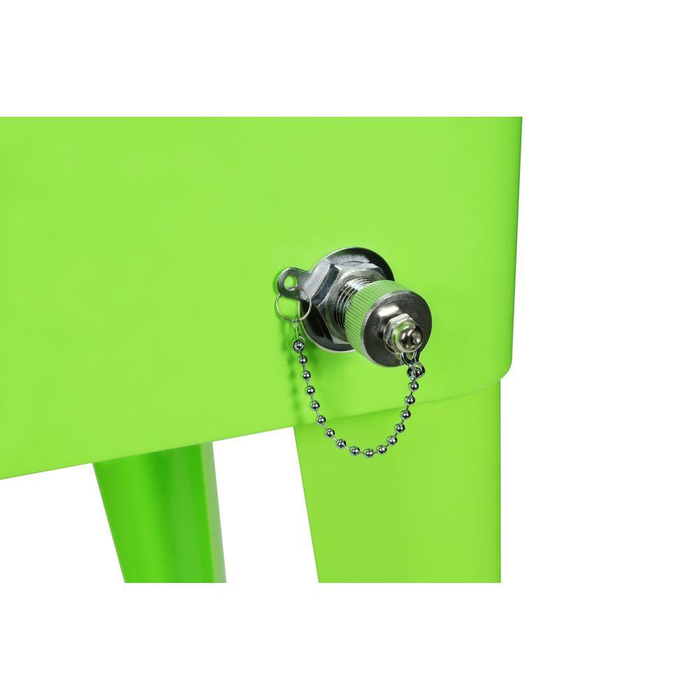 80 Qt. Rolling Patio Cooler Lime