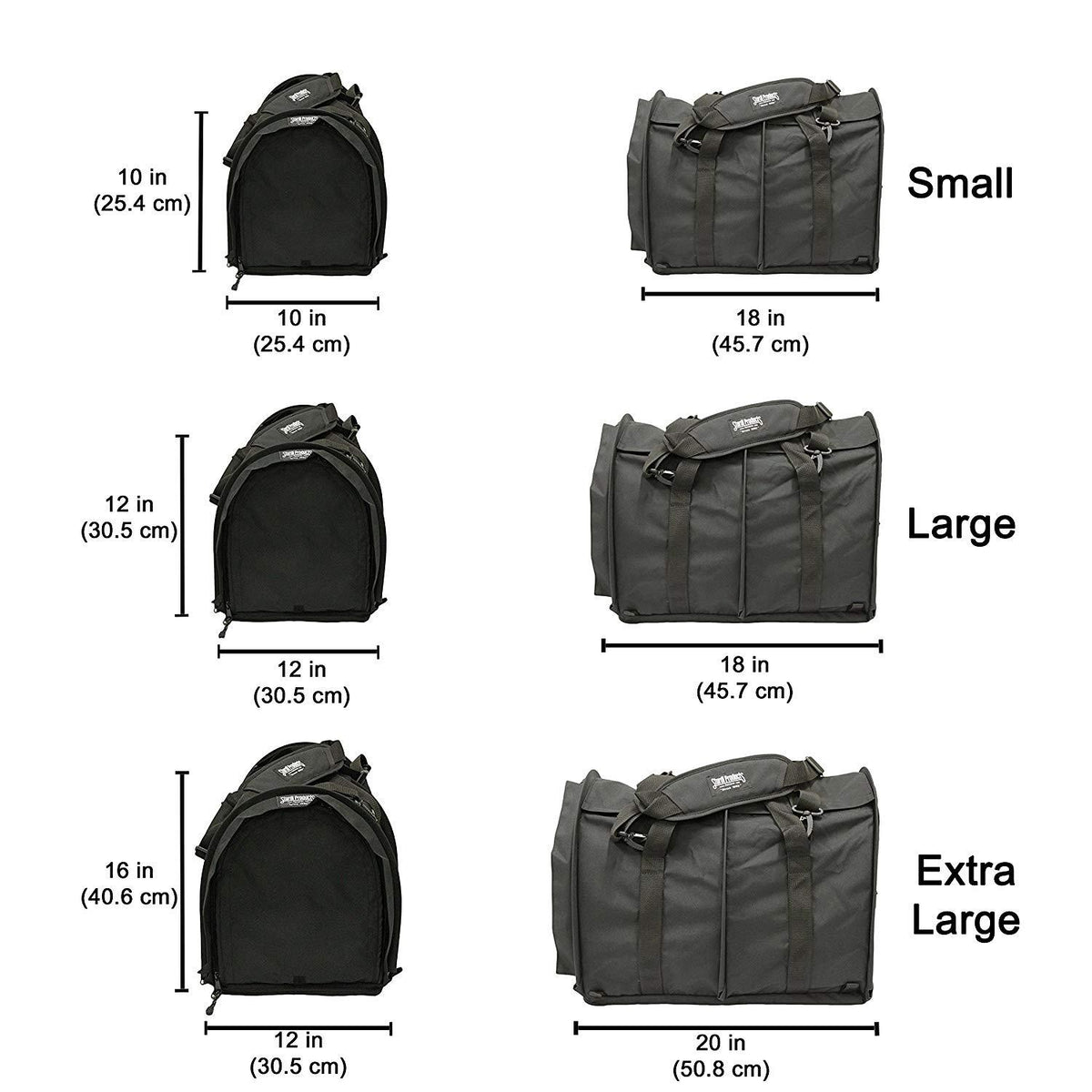 SturdiBag Extra LarFlexible Height Pet Carrier.