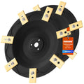 [Upgrade] 2Pcs Blade Discs + 14Pcs Blades Compatible with  LUBA 1 AWD and LUBA 2 AWD (up to Model Year 2024), Robotic Lawn Mower Blade Disc