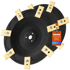 [Upgrade] 2Pcs Blade Discs + 14Pcs Blades Compatible with  LUBA 1 AWD and LUBA 2 AWD (up to Model Year 2024), Robotic Lawn Mower Blade Disc
